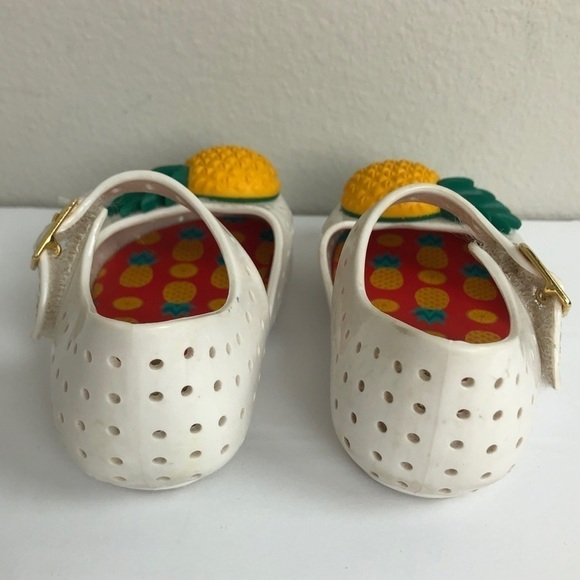 Mini Melissa Furadinha Pineapple Mary Jane Shoes - Picture 6 of 9